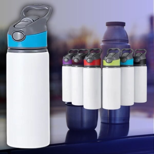 Botella Deportiva Doble Botón 600ml